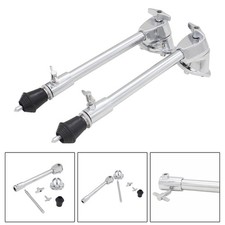 2Pcs Bass Drum Legs Adjustable