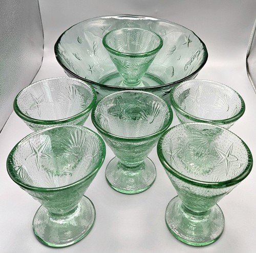 Green depression glass - green, piece