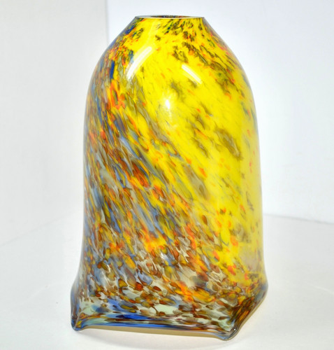 Art glass pendant lamp shade - lamp,