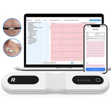 Upgrade 24h Holter Continuous ECG Monitor Chest strap Heart Monitor AI Analysis