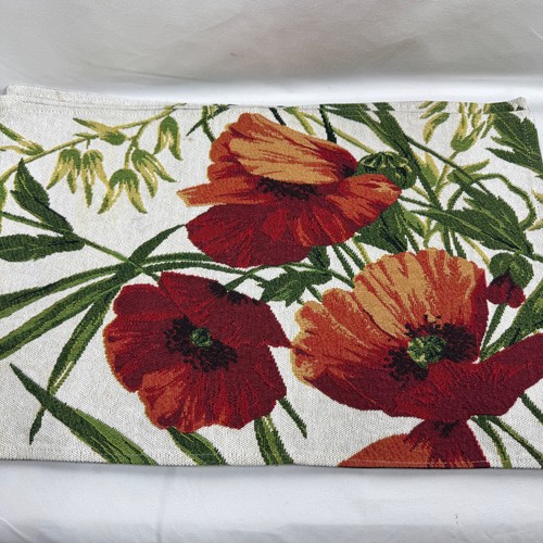 Croft barrow red poppies - &,