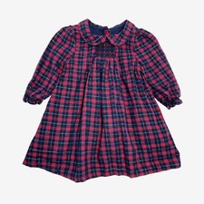 Marks And Spencer, Tartan Baby Dress With Tulle Underskirt, 6-9 Months 102565/1