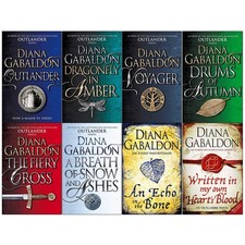 Outlander Series 8 Books Collection Set by Diana Gabaldon (Outlander,Dragonfly 