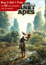 Kingdom Of The Planet Of the Apes 2024 Teaser Movie Poster