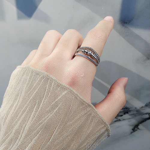 Silver anxiety fidget - silver,