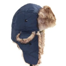 Men winter trapper aviator - trapper,