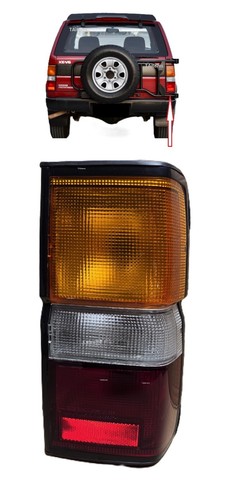 Right rear tail light lamp - rear,