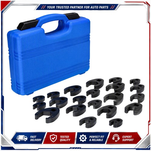21pc crow foot spanner set - crow,