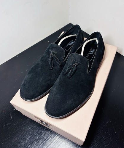 Men black velvet shoes - men’s,