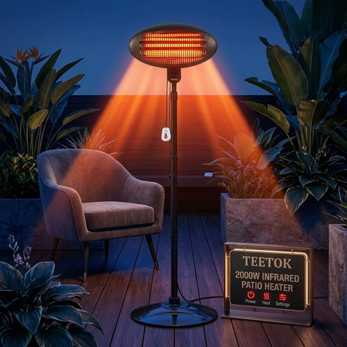 Electric outdoor patio heater - patio,
