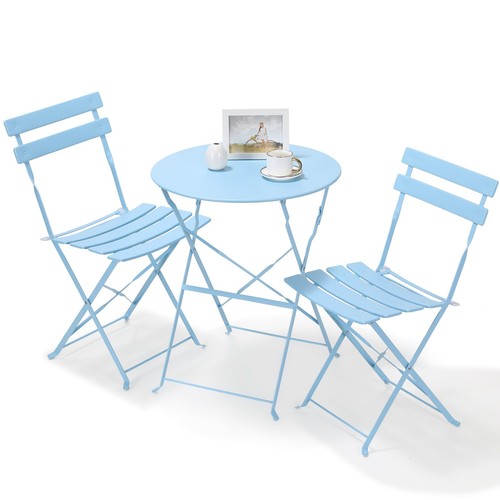 Folding bistro set seater - set,