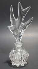 Vintage 1940s Glass Clear 7"