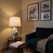 45cm Zebra Safari Ceramic