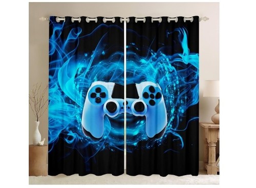 Games curtain gaming bedroom - curtain,