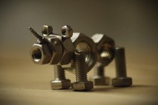 Welded Metal Sculpture of