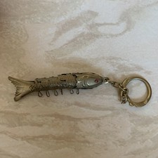 Vintage Articulated Fish Keyring
