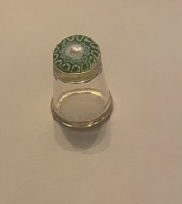 Millefiori  Glass Thimble Highly Collectable 