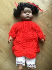 VINTAGE SOFT BODIED BLACK DOLL