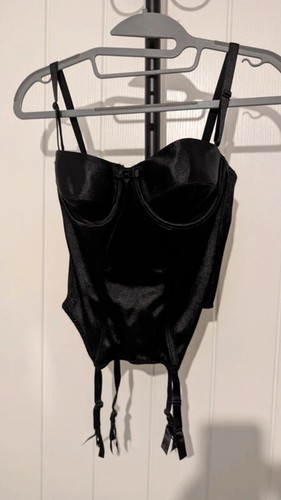 Frillys panache black satin - by,