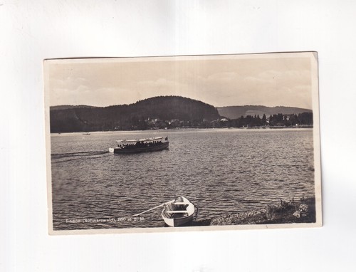 F1182 postcard titisee - postcard, titisee-black