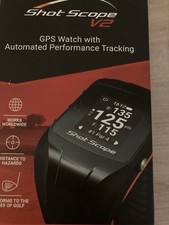 Shot Scope V2 Golf Watch With Club Sensors