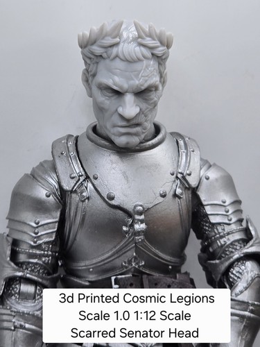 Printed scarred senator - 3d,