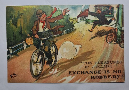 Cycling postcard the - cycling,