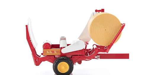 Bruder bale wrapper with - bale, round