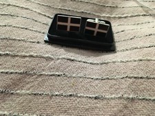 Cornwall, Cornish Cross of St Piran Flag Cufflinks