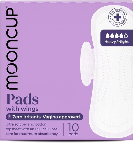Mooncup pads with wings - mooncup,