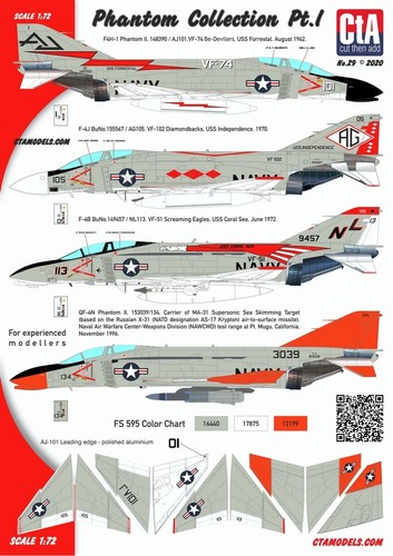 Decal mcdonnell douglas - 1:72,