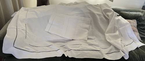 French linen sheet - and, pillow