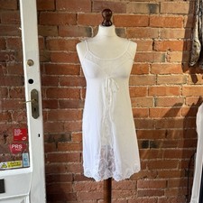 Vintage white chemise size - white,