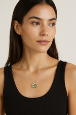 Lucky Crystal Four Leaf Clover