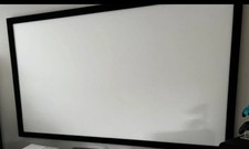 Silver Ticket STR16100. 100” Fixed Projector Screen US Import