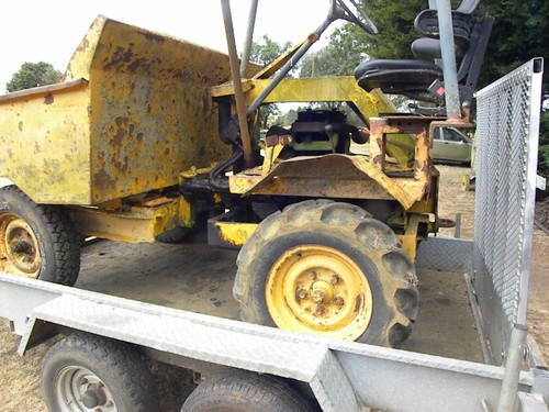 Thwaites dumper and trailer - dumper,
