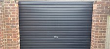Used Gliderol roller shutter garage door - Black