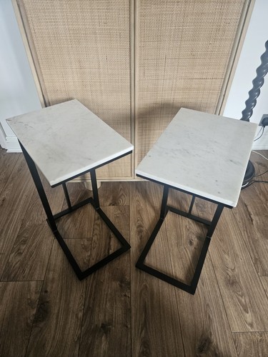 Pair quartz marble effect - pair,