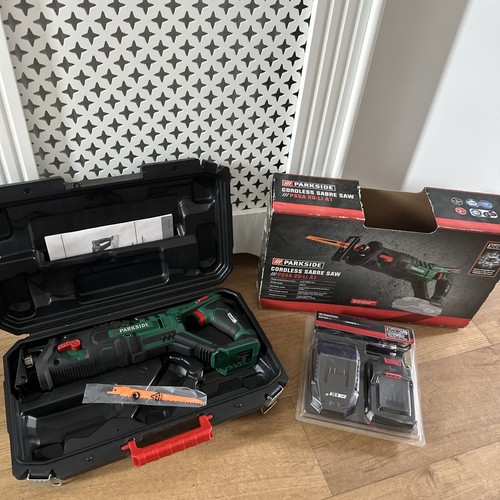Parkside cordless sabre saw - parkside,