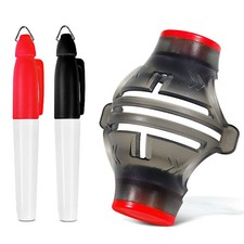 Golf Ball Marker Printed Stencil Durable Plastic Golf Ball Template