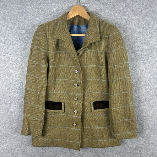 Tweed jacket womens 10 - tweed,