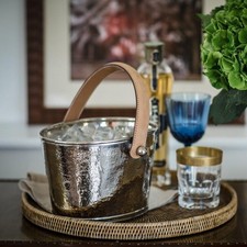 Champagne Hammered Ice Bucket
