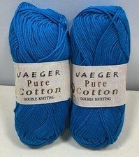 2x Jaeger Pure Cotton DK