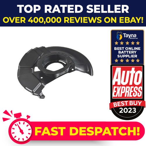 Brake disc splash panel - disc, fits