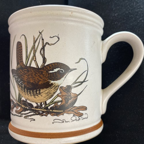 Denby pottery wren - denby, mug