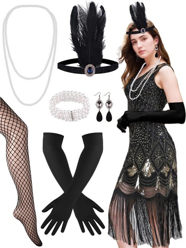 Plulon 1920s dresses women - plulon,