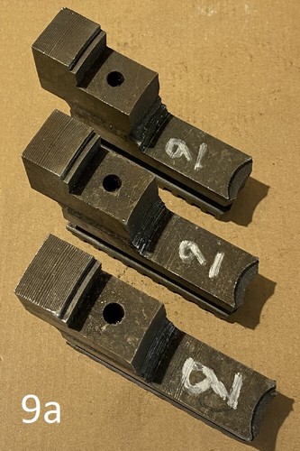 Lathe chuck soft jaws - x, 3