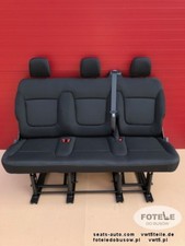 Seat triple bench Renault