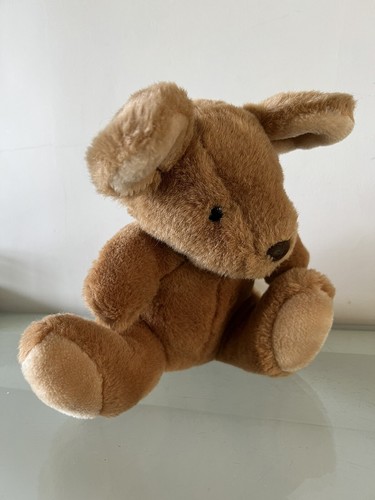 Soft plush sitting kangaroo - plush,