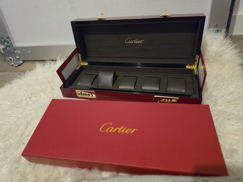 Cartier empty watch box case - watch,